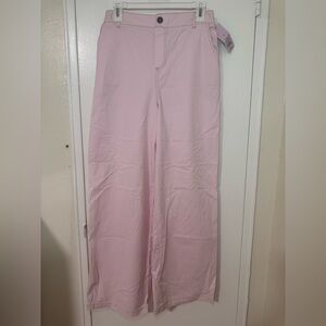 Pink wide leg pants from Target size small.